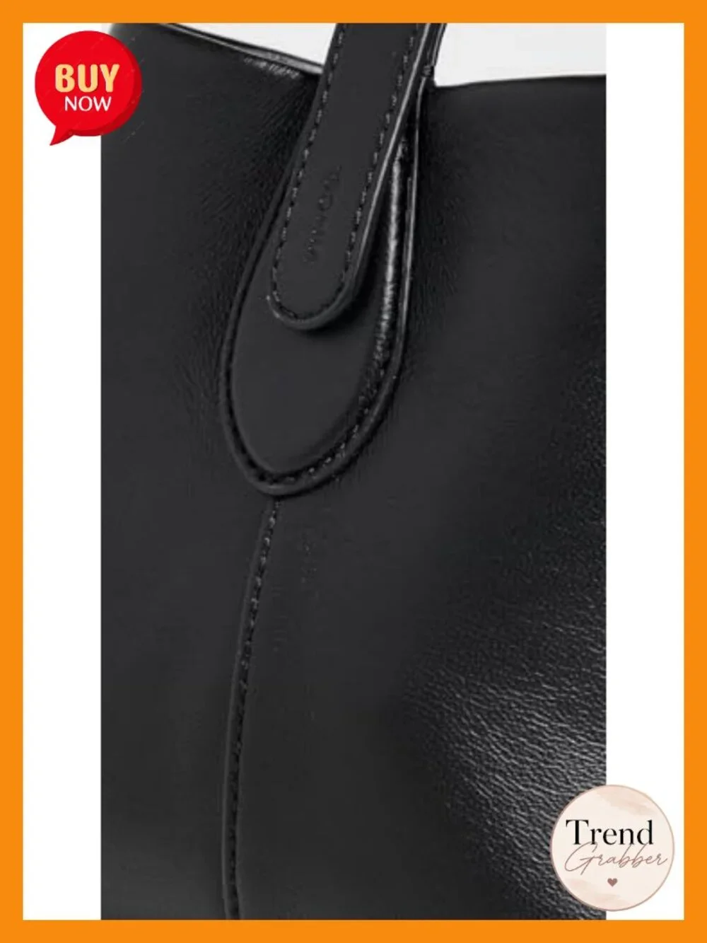 Leather Small Hobo Bag Structured Base Adjustable Strap Everyday Wear